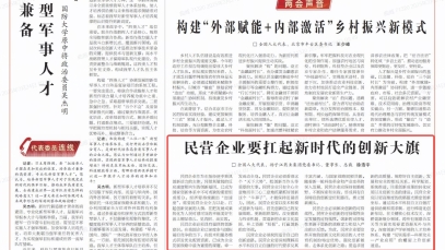 民營(yíng)企業(yè)要扛起新時(shí)代的創(chuàng  )新大旗